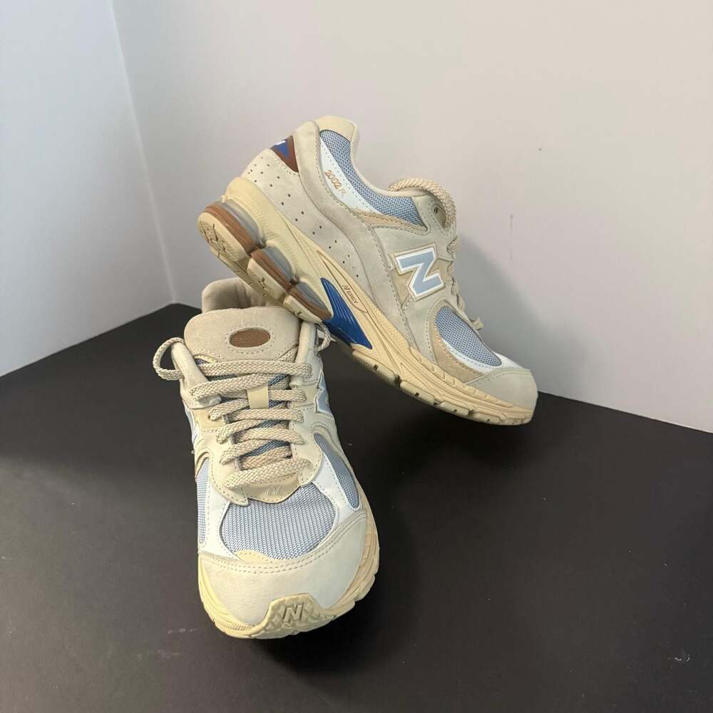 New Balance 2002R 'Sandstone Timberwolf'‎ Light Blue/Cream Sneakers M2002RBZ - Picture 6 of 10